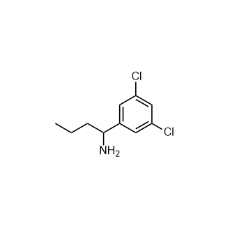 1-(3,5-二氯苯基)丁-1-胺图片