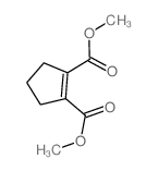 1-Cyclopentene-1,2-dicarboxylicacid, 1,2-dimethyl ester Structure