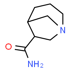 1-Azabicyclo[3.2.1]octane-6-carboxamide,exo-(9CI) structure