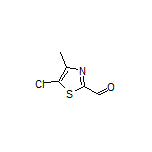5-Chloro-4-methylthiazole-2-carbaldehyde Structure