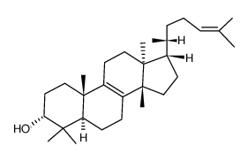 (5α)-eupha-8,24-dien-3α-ol Structure