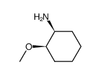 Cyclohexanamine, 2-methoxy-, (1S-cis)- (9CI) structure