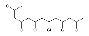 2,4,6,8,10,12-hexachlorotridecane Structure