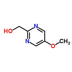 (5-Methoxy-2-pyrimidinyl)methanol structure