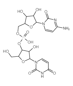 b-D-arabino-Cytidine, uridylyl-(3'®5')- (9CI)结构式