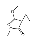 CYCLOPROPANE-1,1-DICARBOXYLIC ACID DIMETHYL ESTER Structure