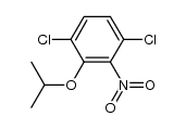 1,4-Dichlor-2-nitro-3-isopropyloxy-benzol Structure