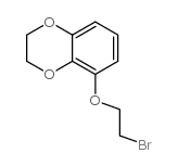 5-(2-溴乙氧基)-2,3-二氢-1,4-苯并二唑结构式