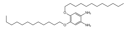 4,5-didodecoxybenzene-1,2-diamine结构式