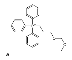 3-(methoxymethoxy)propyl-triphenylphosphanium,bromide结构式