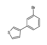 3-(3-bromo-phenyl)-thiophene结构式