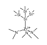 Zr(NMe2)3(Si(SiMe3)3)结构式