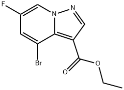 4-溴-6-氟吡唑并[1,5-a]吡啶-3-羧酸乙酯图片