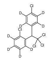 2,4'-ddt d8 Structure