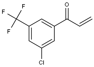 1-[3-Chloro-5-(trifluoromethyl)phenyl]-2-propen-1-one结构式