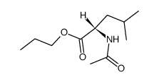 N-Acetyl-n-propylleucin Structure