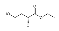 (S)-ethyl 2,4-dihydroxybutanoate结构式