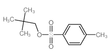 Neopentyl p-toluenesulfonate Structure