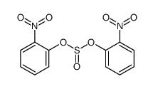 bis(2-nitrophenyl) sulfite Structure