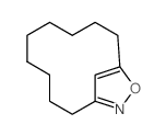 12-Oxa-13-azabicyclo[9.2.1]tetradeca-11(14),13-diene结构式