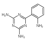 1,3,5-Triazine-2,4-diamine,6-(2-aminophenyl)- structure