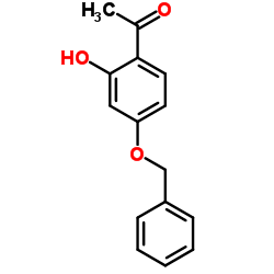 1-(4-(Benzyloxy)-2-hydroxyphenyl)ethanone Structure