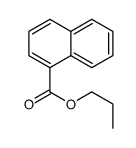 propyl naphthalene-1-carboxylate Structure