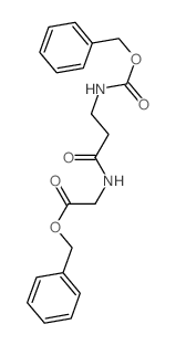 Glycine,N-[N-[(phenylmethoxy)carbonyl]-b-alanyl]-, phenylmethyl ester (9CI)结构式