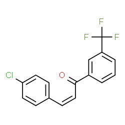 (Z)-3-(4-CHLOROPHENYL)-1-[3-(TRIFLUOROMETHYL)PHENYL]-2-PROPEN-1-ONE picture