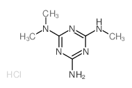 N4,N4,N6-trimethyl-1,3,5-triazine-2,4,6-triamine Structure