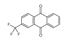 2-(trifluoromethyl)anthracene-9,10-dione Structure