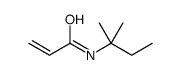 N-(2-methylbutan-2-yl)prop-2-enamide Structure