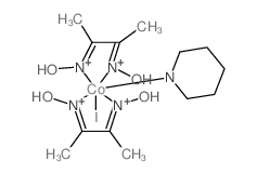 iodocobalt(1+),N-[(Z)-3-nitrosobut-2-en-2-yl]hydroxylamine,piperidin-1-ide Structure