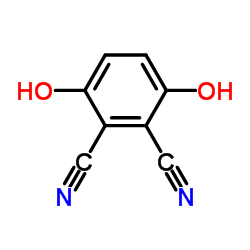 3,6-二羟基邻苯二甲腈结构式