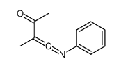 3-methyl-4-phenyliminobut-3-en-2-one Structure