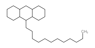 Anthracene,9-dodecyltetradecahydro- structure