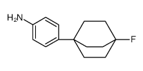 4-(4-fluoro-1-bicyclo[2.2.2]octanyl)aniline结构式