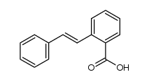 2-styrylbenzoic acid Structure