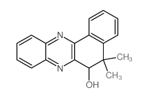 Benzo[a]phenazin-6-ol, 5,6-dihydro-5,5-dimethyl- picture