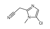 2-(5-chloro-1-methylimidazol-2-yl)acetonitrile图片