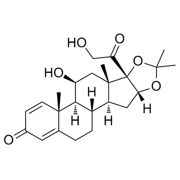 地索奈德结构式