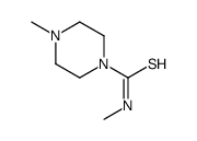 1-Piperazinecarbothioamide,N,4-dimethyl-(9CI)结构式