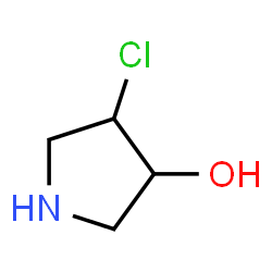 3-Pyrrolidinol,4-chloro-(9CI) structure