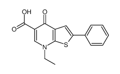 7-ETHYL-4-OXO-2-PHENYL-4,7-DIHYDROTHIENO[2,3-B]PYRIDINE-5-CARBOXYLIC ACID picture