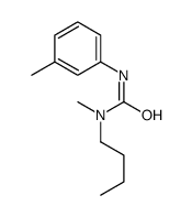 1-butyl-1-methyl-3-(3-methylphenyl)urea Structure