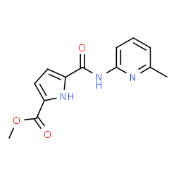 1H-Pyrrole-2-carboxylicacid,5-[[(6-methyl-2-pyridinyl)amino]carbonyl]-,methyl picture