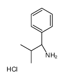 (S)-2-Methyl-1-phenylpropan-1-amine hydrochloride structure