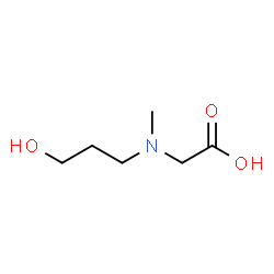 Glycine, N-(3-hydroxypropyl)-N-methyl- (9CI)结构式