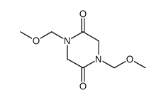 1,4-bis-methoxymethyl-piperazine-2,5-dione结构式