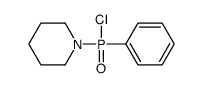 1-[chloro(phenyl)phosphoryl]piperidine Structure